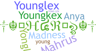 ニックネーム - YoungLex