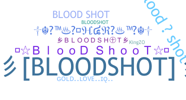ニックネーム - bloodshot