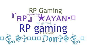 ニックネーム - RPGaming