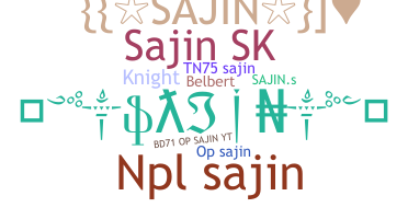 ニックネーム - Sajin