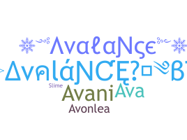 ニックネーム - Avalanche