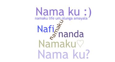 ニックネーム - Namaku
