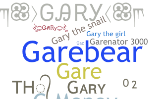 ニックネーム - GARY