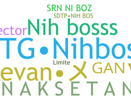 ニックネーム - NihBoss