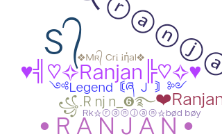 ニックネーム - Ranjan