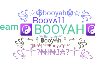 ニックネーム - Booyah