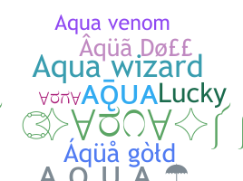 ニックネーム - Aqua