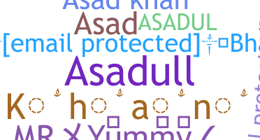 ニックネーム - Asadul
