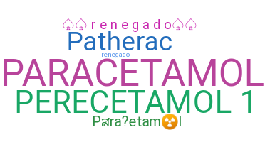 ニックネーム - Paracetamol