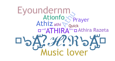 ニックネーム - Athira