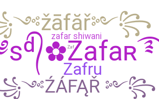 ニックネーム - Zafar