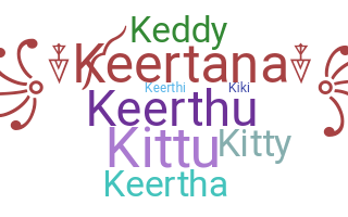 ニックネーム - Keerthana