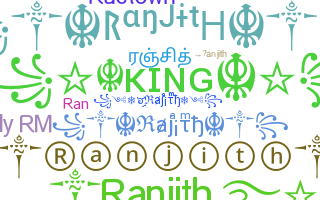 ニックネーム - Ranjith