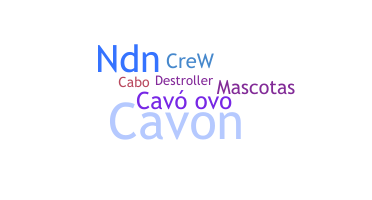 ニックネーム - Cavo