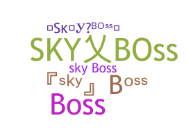 ニックネーム - SkyBoss