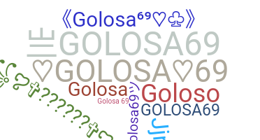 ニックネーム - Golosa69