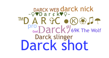 ニックネーム - darck