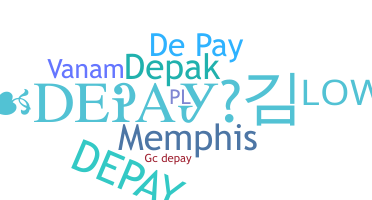ニックネーム - Depay