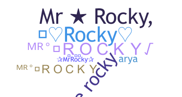 ニックネーム - MrRocky