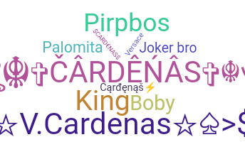 ニックネーム - Cardenas