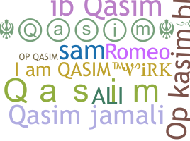 ニックネーム - Qasim