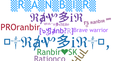 ニックネーム - Ranbir