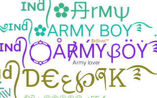 ニックネーム - armyboy