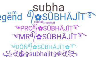 ニックネーム - Subhajit