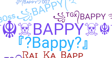 ニックネーム - Bappy