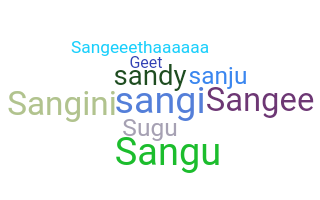 ニックネーム - Sangeeta