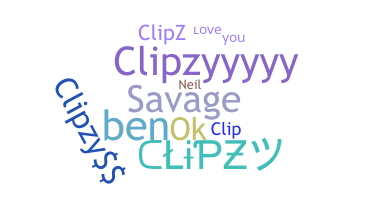 ニックネーム - clipz