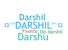 ニックネーム - darshil