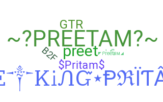 ニックネーム - Preetam