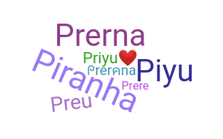 ニックネーム - Prerana