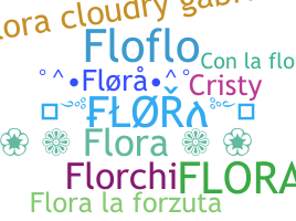 ニックネーム - Flora