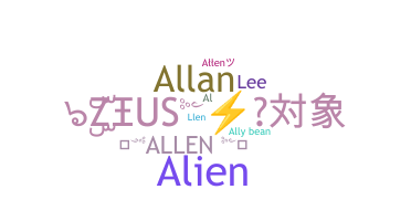 ニックネーム - Allen