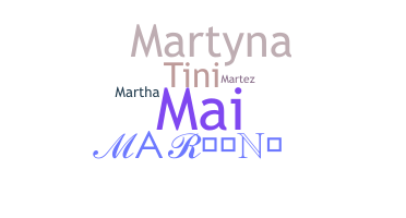 ニックネーム - Martini