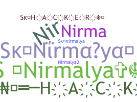 ニックネーム - Nirmalya