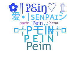 ニックネーム - pein
