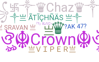 ニックネーム - Crown
