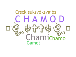 ニックネーム - chamod