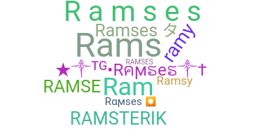 ニックネーム - Ramses