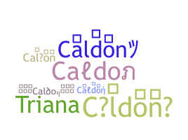 ニックネーム - Caldon