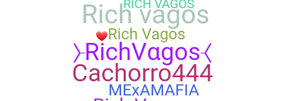 ニックネーム - RichVagos