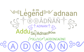 ニックネーム - Adnan