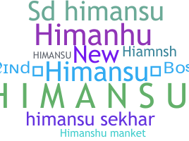 ニックネーム - Himansu
