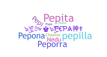 ニックネーム - Pepa