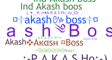 ニックネーム - Akashboss