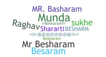 ニックネーム - besharam
