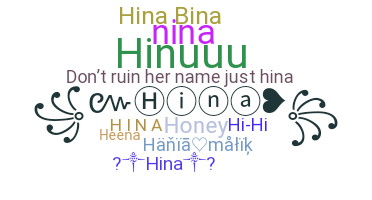 ニックネーム - Hina